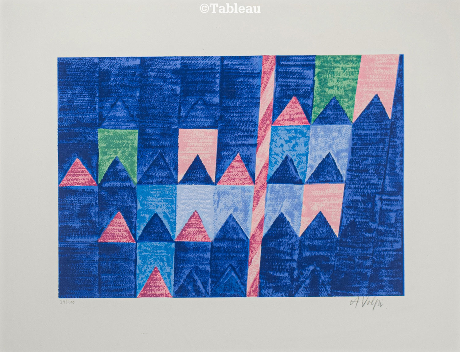 Alfredo Volpi - Bandeirinhas