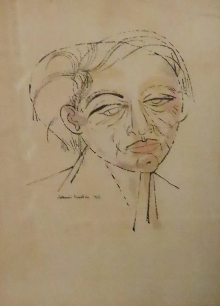 Aldemir Martins - Retrato