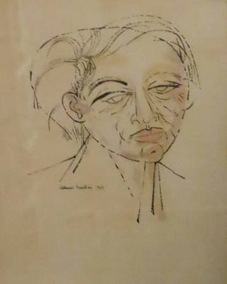 Aldemir Martins - Retrato
