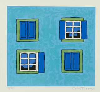 Carlos Furtado - Fachada azul