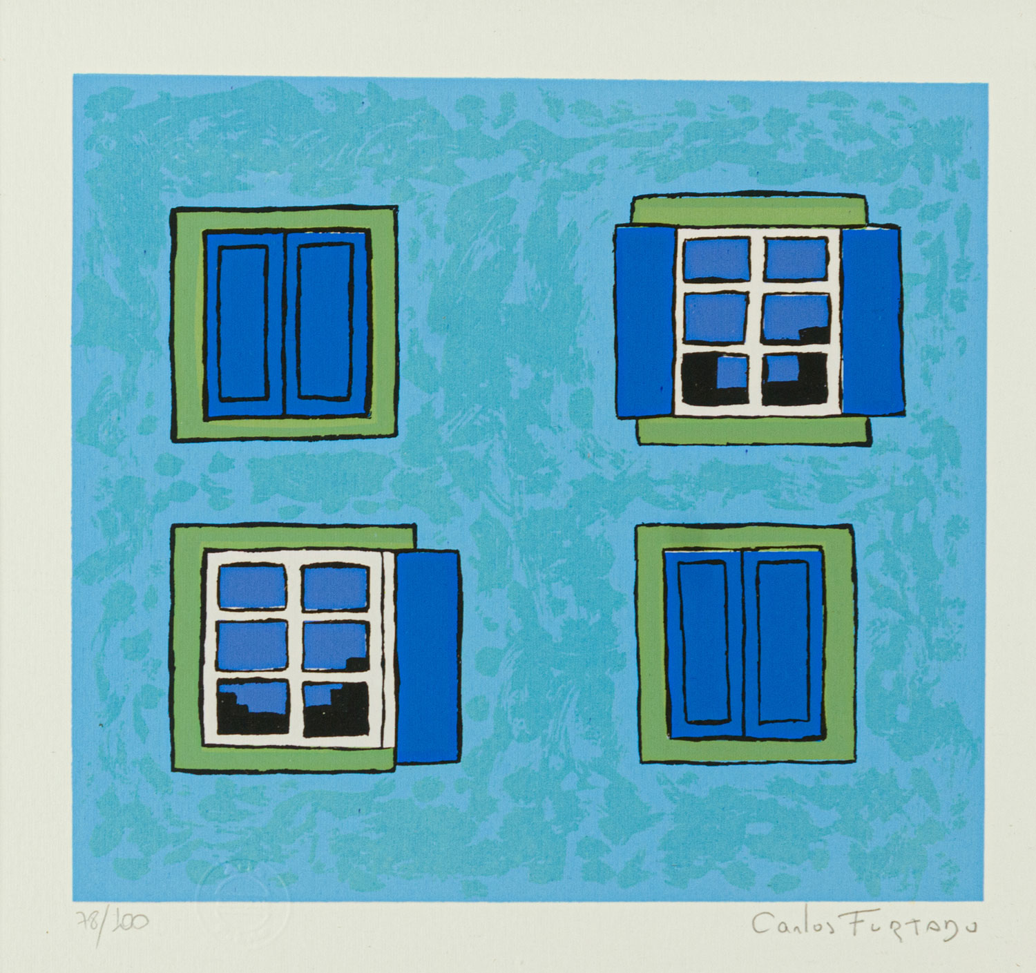 Carlos Furtado - Fachada azul