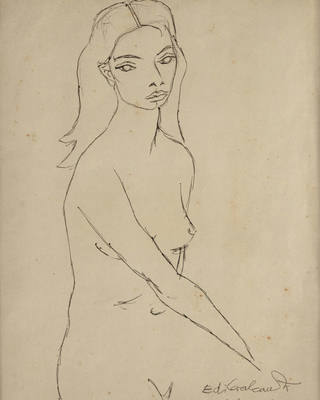 Emiliano di Cavalcanti - Figura Feminina