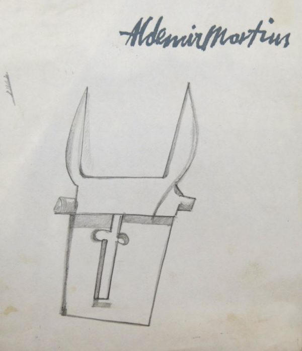Aldemir Martins - Estudo (s/ data)
