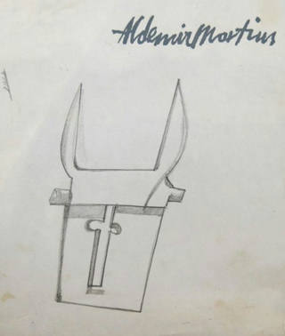 Aldemir Martins - Estudo (s/ data)
