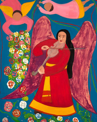 Djanira da Motta e Silva - Anjo com Violino