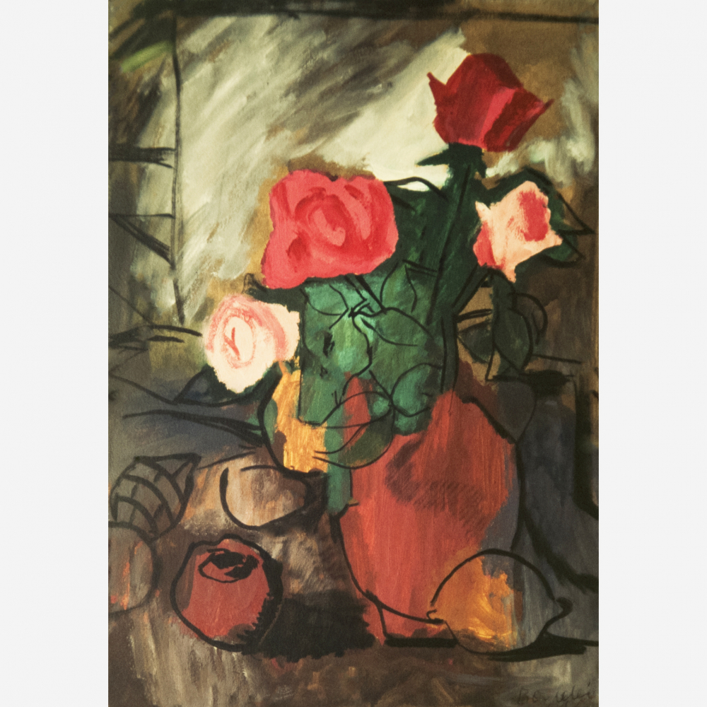 Aldo Bonadei - Jarro com Flores