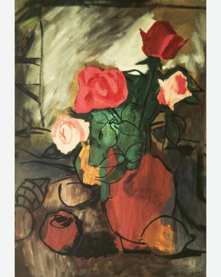 Aldo Bonadei - Jarro com Flores