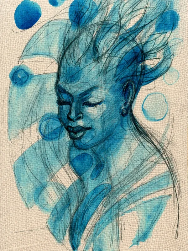 Nato Gomes - Ela Sketch I