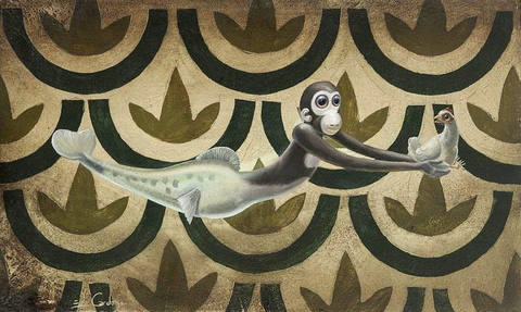 Macaco D‘agua Ladrão de Galinha