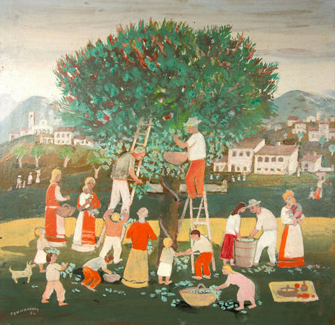 Colheita da Uva