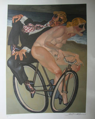 Juarez Machado - Casal na bicicleta