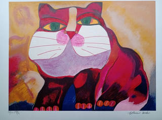 Aldemir Martins - Gato Vermelho