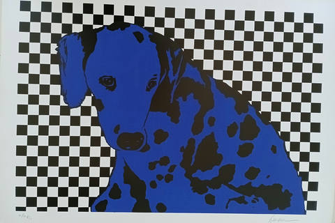 Cachorro azul