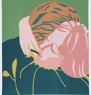 Judith Lauand - Mulher Fumando