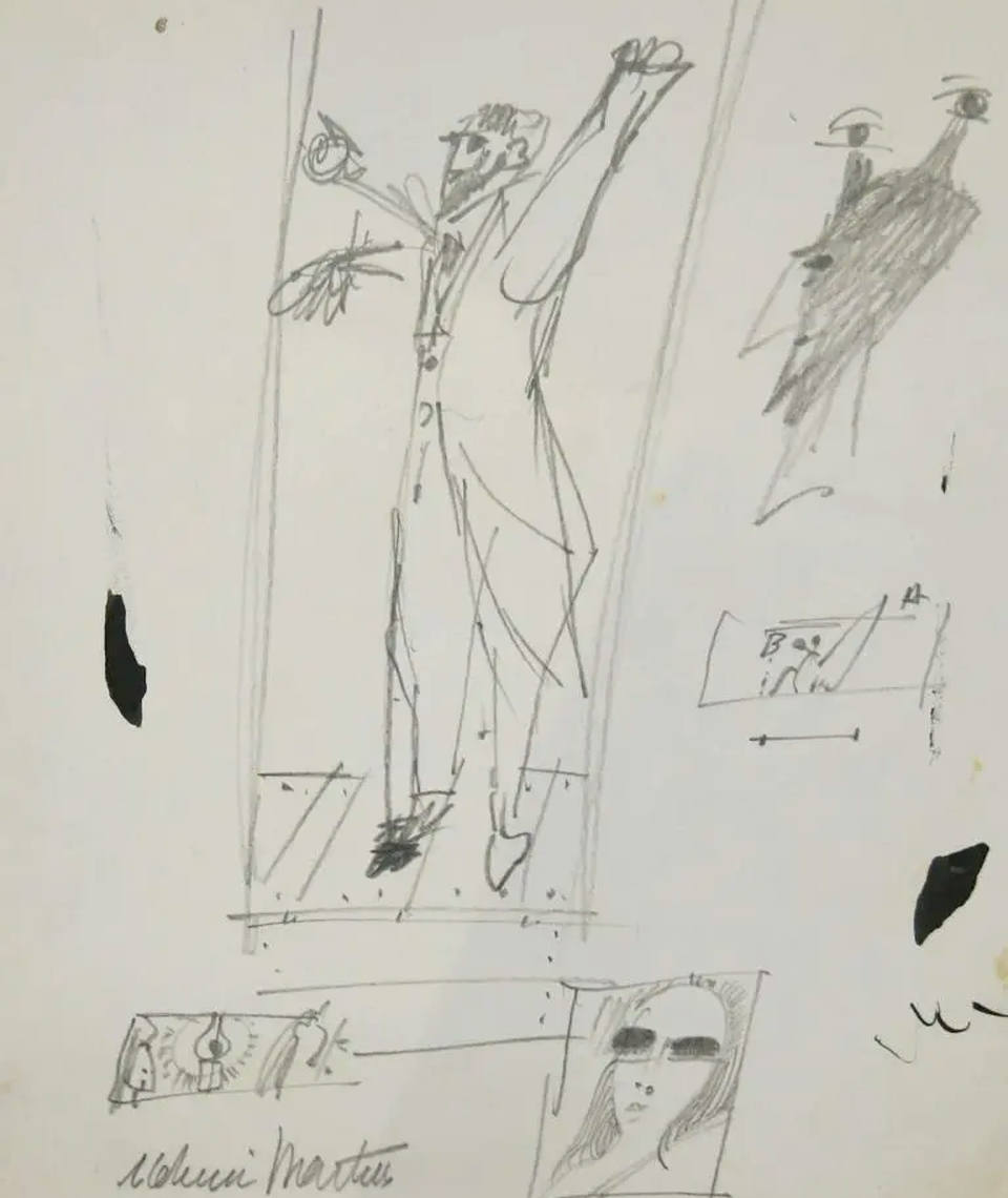Aldemir Martins - Estudos