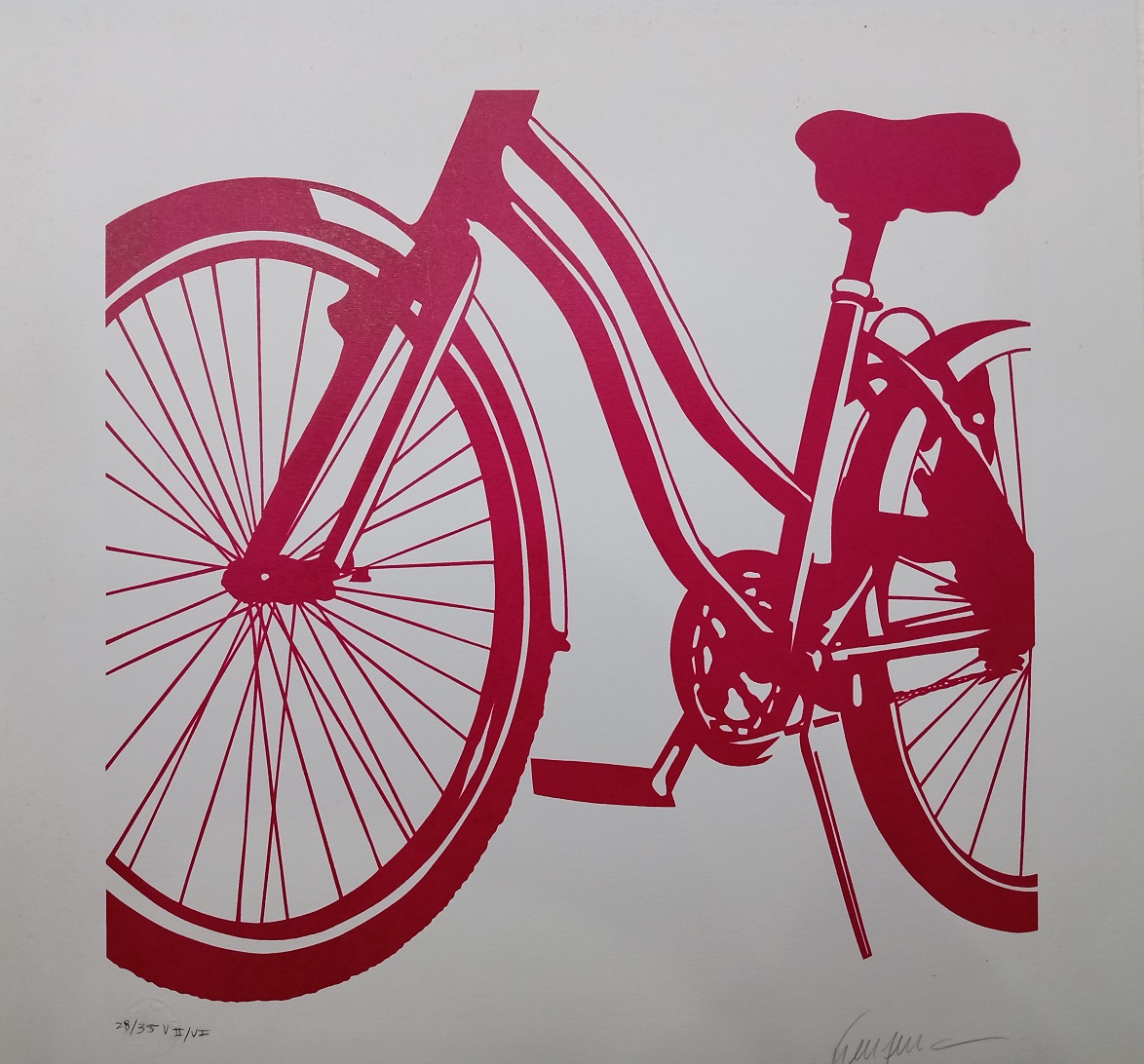 Bicicleta rosa