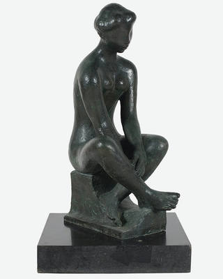 Bruno Giorgi - Moça Sentada