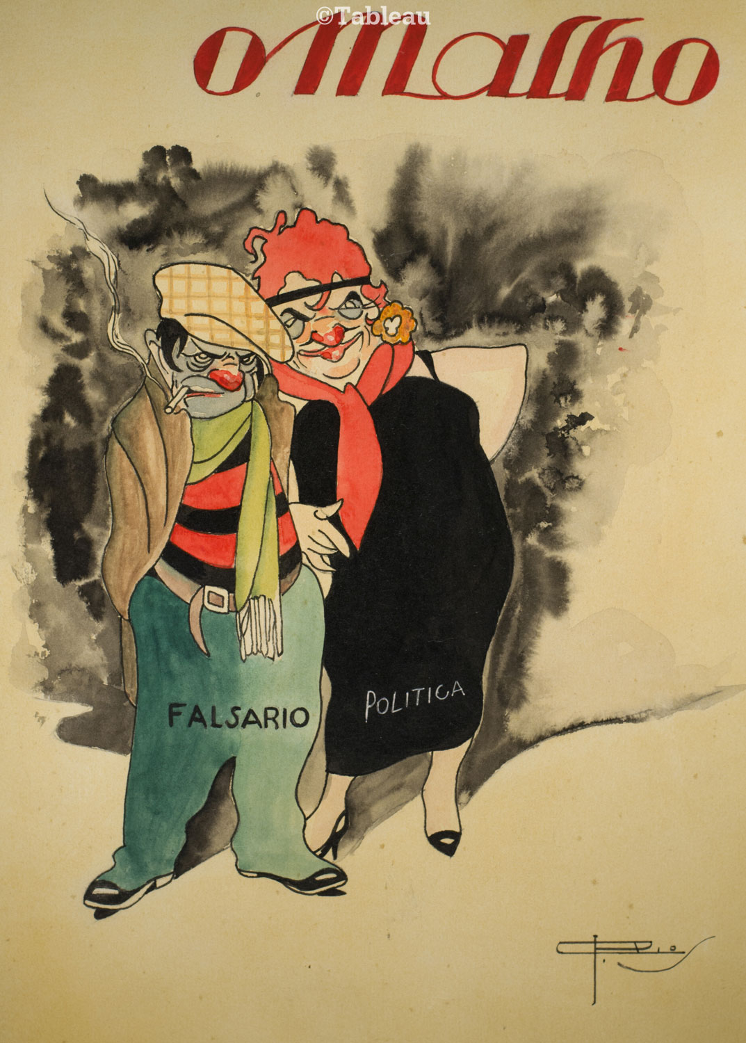 O falsário e a política
