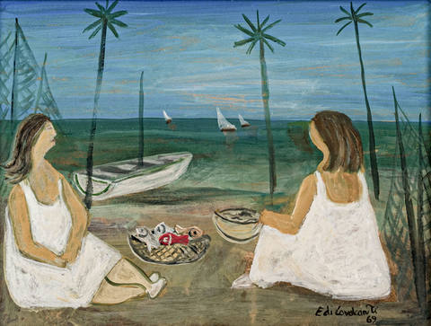 Mulheres na praia