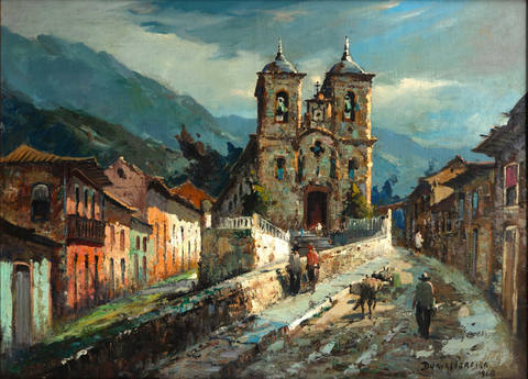 Casarios com Igreja