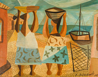 Emiliano di Cavalcanti - Mulheres de pescadores