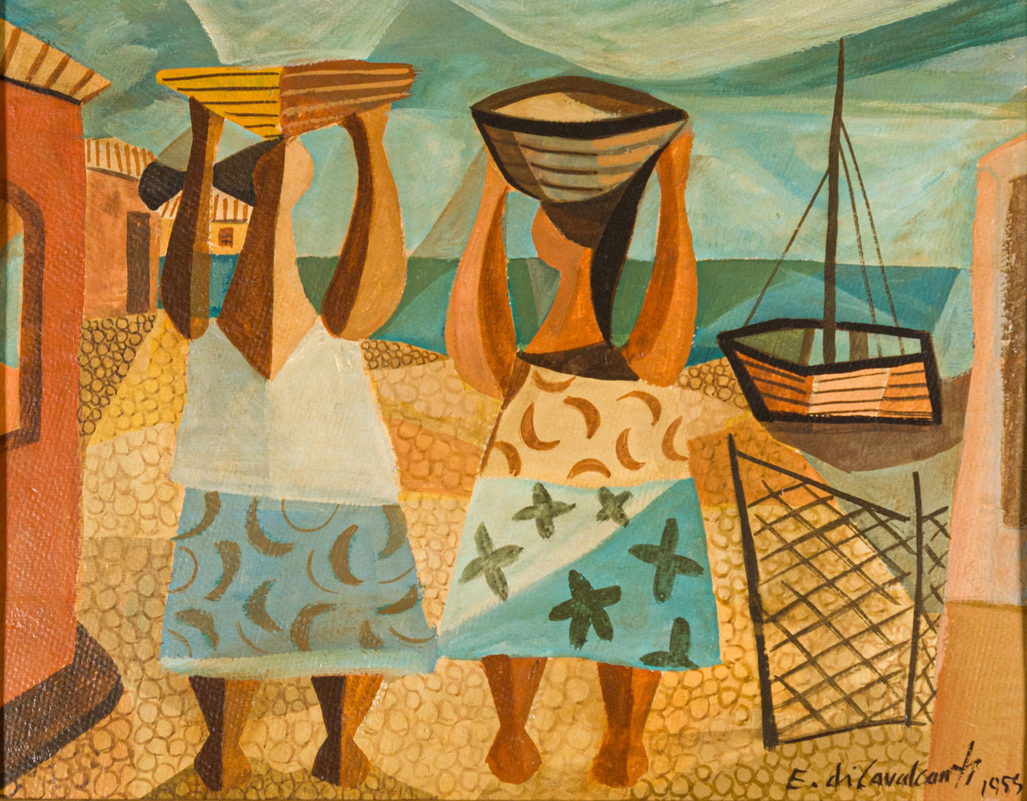 Emiliano di Cavalcanti - Mulheres de pescadores