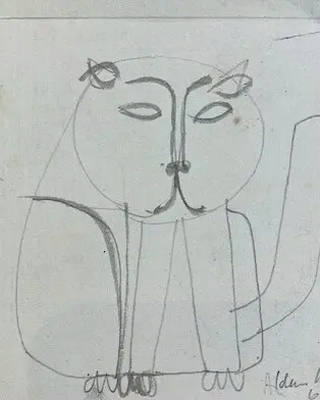 Aldemir Martins - Gato