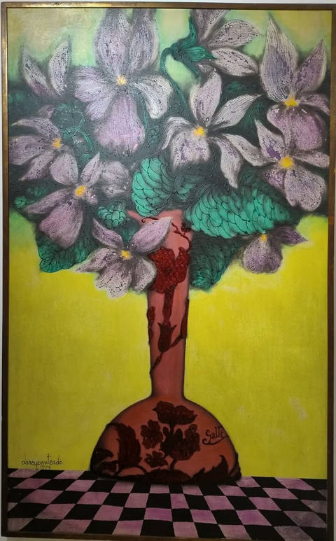 O gallezinho com violetas