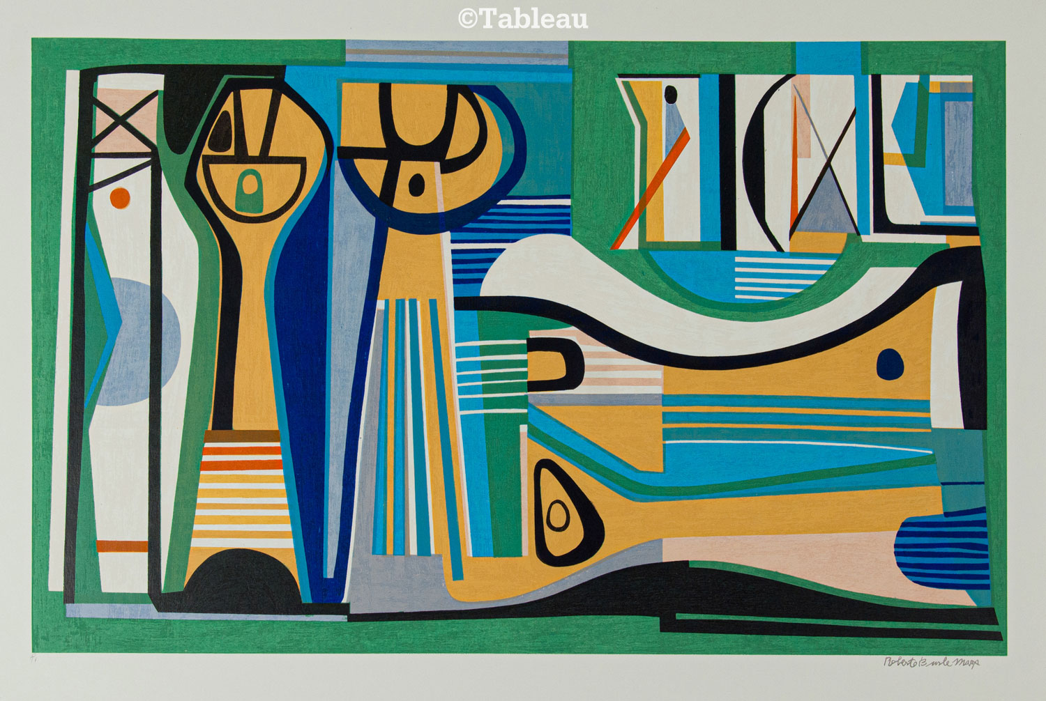 Roberto Burle Marx - Composição