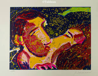 Rubens Gerchman - O beijo