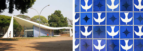 painel de azulejos