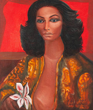 Emiliano di Cavalcanti - Figura Feminina