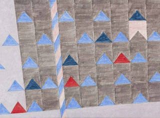 Alfredo Volpi - Bandeira e Mastro