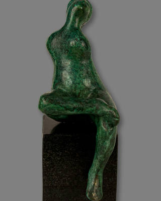 Carybé - Mulher sentada