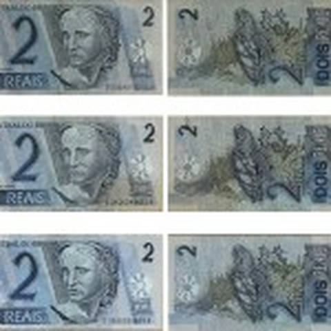 Por que Toninho do Pt foi Assassinado? (Par) / Por que Celso Daniel Foi Assassinado? Inserção Dois Reais – Da série Inserções em Circuitos Ideológicos – Projeto Cédula (Conjunto de Três Cédulas)