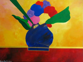 Aldemir Martins - Vaso com flores