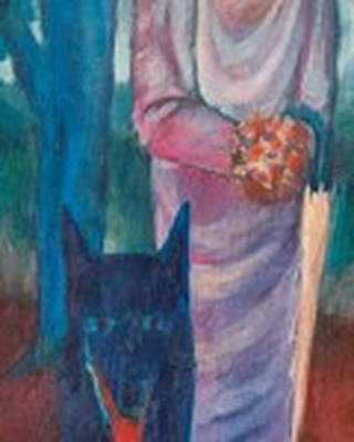 José Maria de Souza - Figura e Cachorro