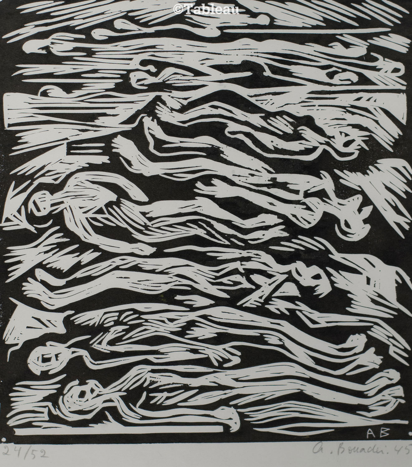 Aldo Bonadei - Figuras