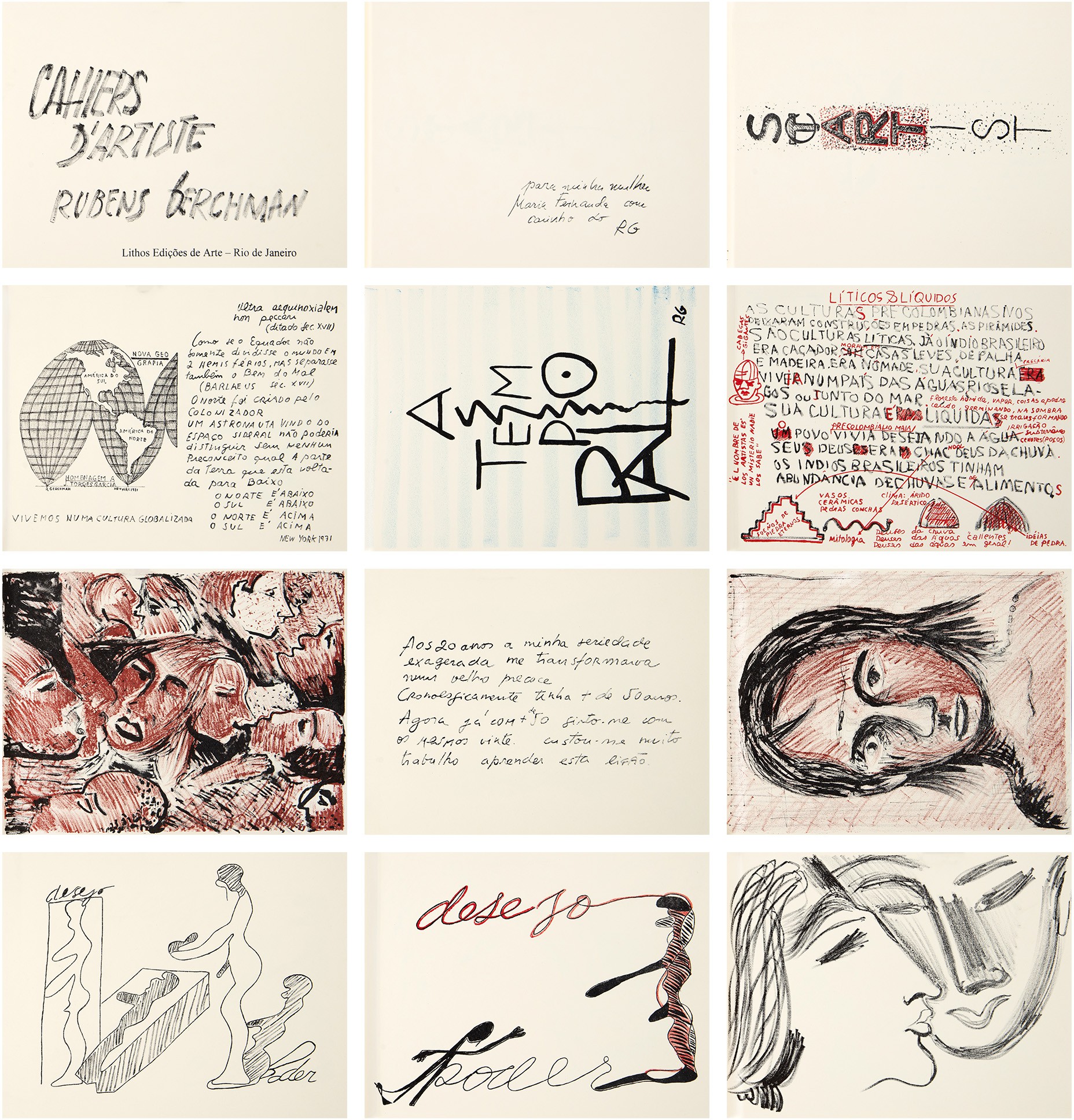Livro: "Cahiers D‘Artiste"