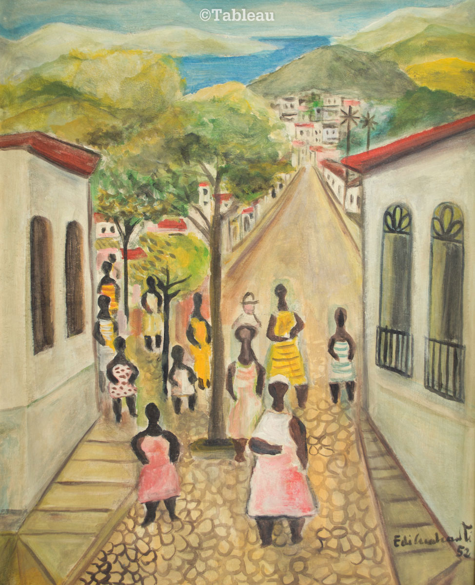 Paisagem com figuras