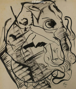 Athos Bulcão - Rosto