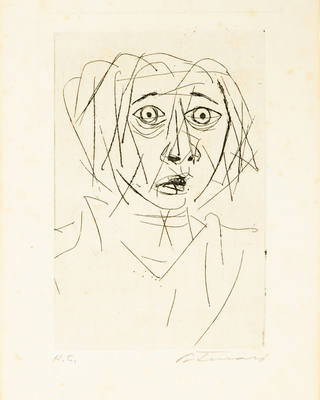 Candido Portinari - Cabeça de Mulher