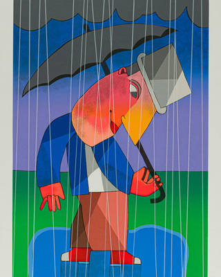 Inos Corradin - Passeando na chuva