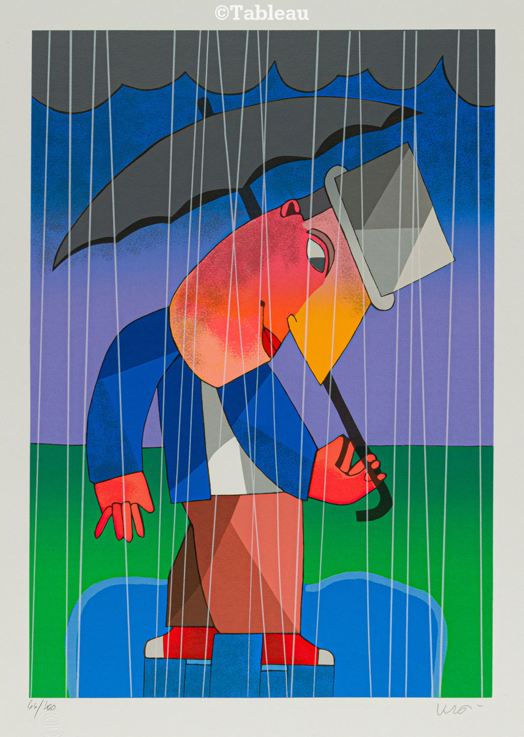Passeando na chuva