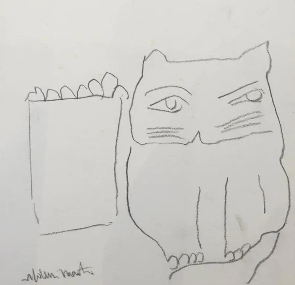 Aldemir Martins - Gato