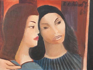 Emiliano di Cavalcanti - Duas Figuras