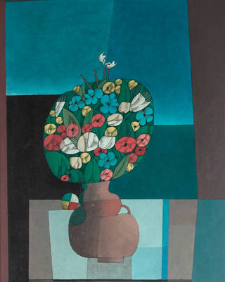 Inos Corradin - Flores com Pássaros