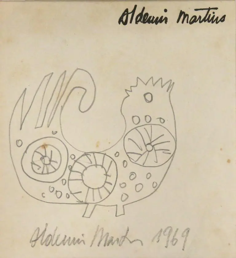 Aldemir Martins - Ave