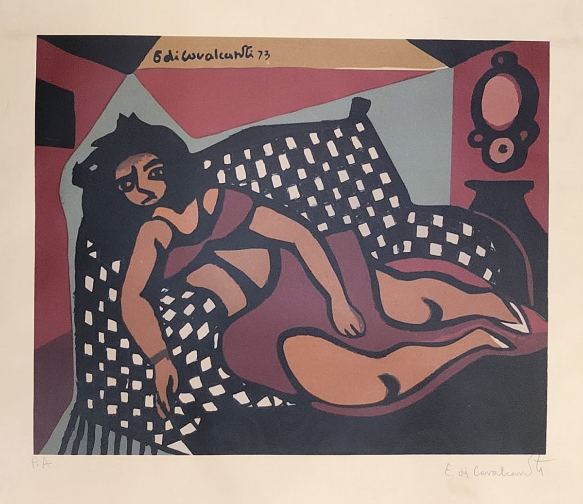 Emiliano di Cavalcanti - Mulata P/A