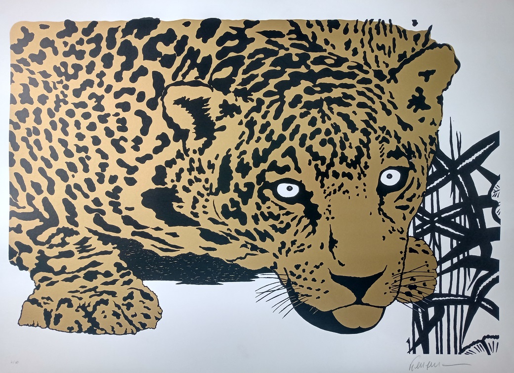Kleber Ventura - Onça Pintada Dourada